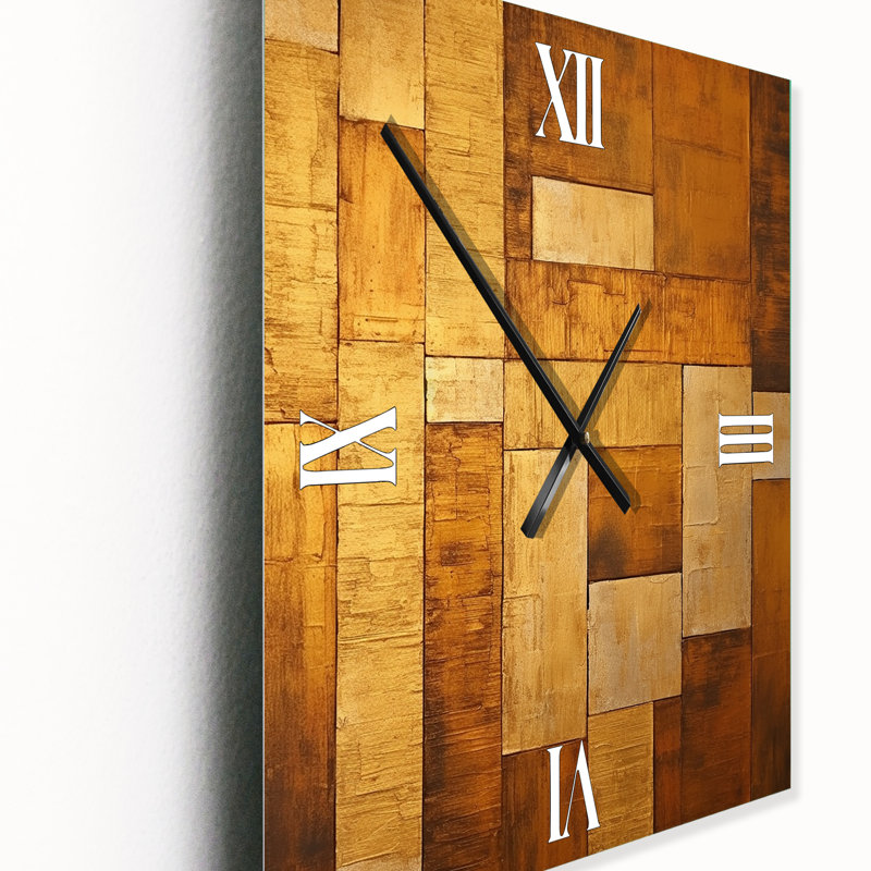 Horloge murale Brilliance Symetry V - Abstract Shapes, Médium