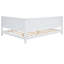 Lit de jour de taille moyenne Mid-Century moderne / en blanc - Fabrication en bois pour bureau à domicile avec attrait classique-940992440-940992441