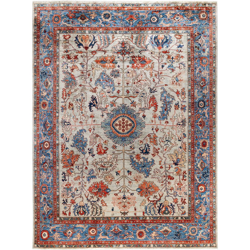 Serapi One-of-a-Kind 9' 1" X 12' 1" Hand Knotted Area Rug