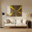 Neo Expressionism 71 Brown Metal Wall Art-367105145