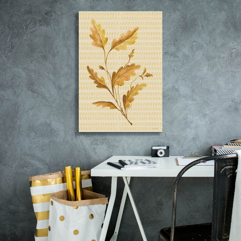 «Golden Oak» par Cindy Jacobs, estampe numérique sur toile, H 26 po x l 18 po x P 0,75 po