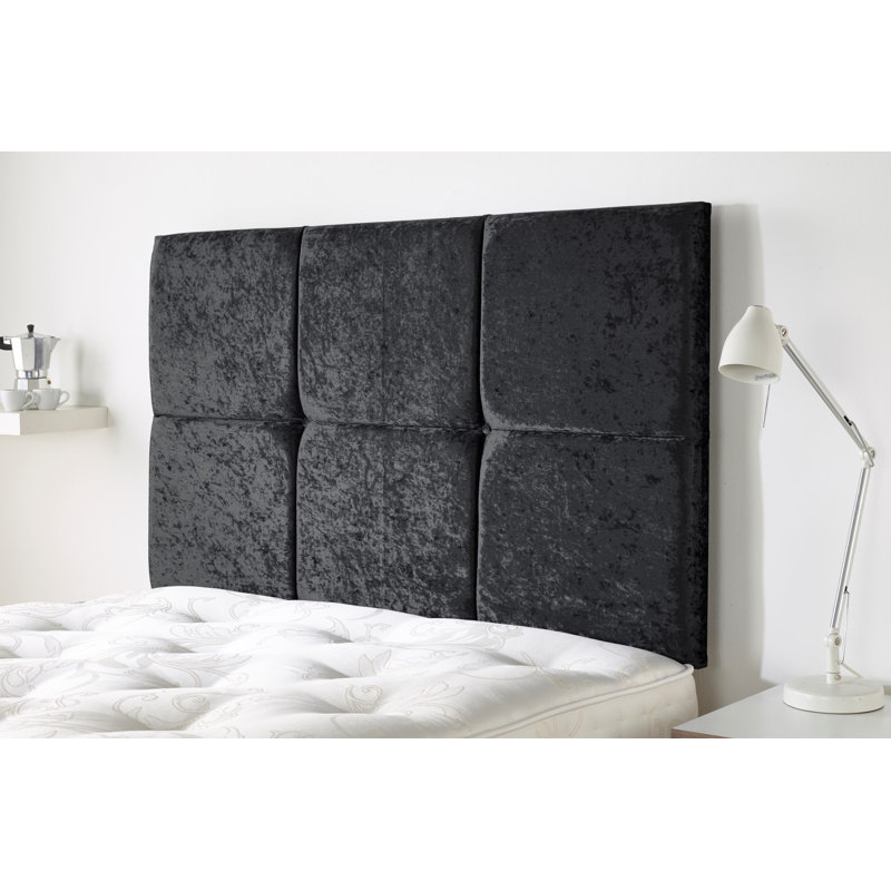 Upholstered Headboard, Kingsize (5'), Black
