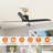 Dricketts 52" 4 - Blade Ceiling Fan with Dimmable 3CCT LED Lights and Remote Control-1357711192