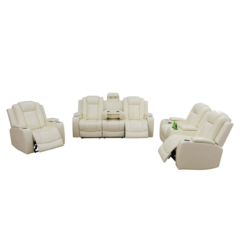 Fauteuil inclinable électrique avec lumière DEL