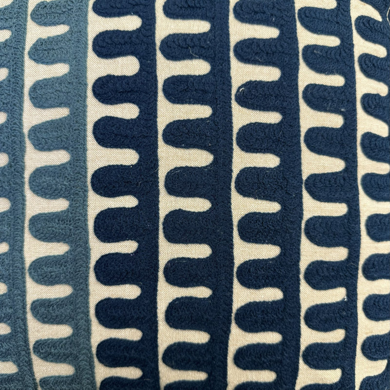 Cascade Waves Decorative Pillow