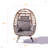 Wicker Egg Chair, Oversized Indoor Outdoor Lounger-676438280