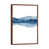 Classic Brown Wood Framed Canvas
