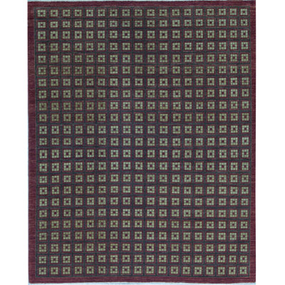 Gabbeh Wool Geometric Area Rug