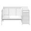 Lit de bébé convertible et table à langer 5-en-1 Portofino-9889639