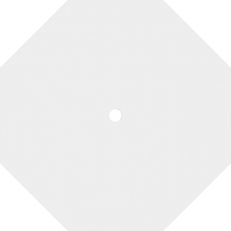 Médaillon de plafond contemporain en PVC Westin, H 1 po x l 18 po x P 18 po