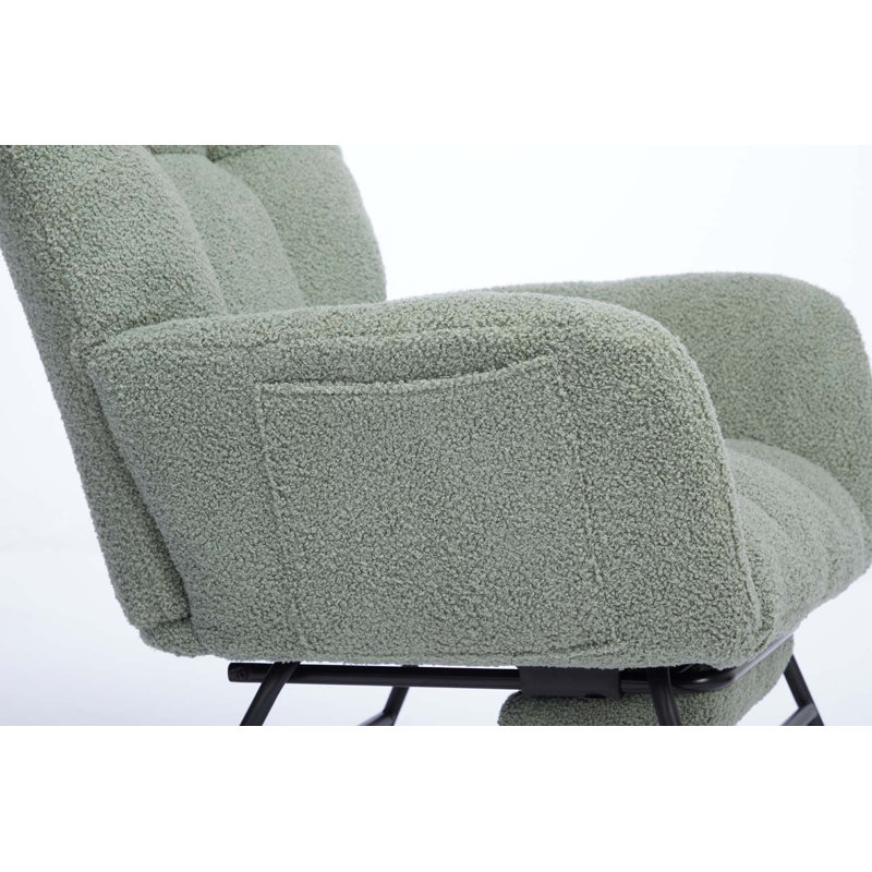 Chaise berçante Modern, Vert