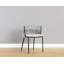 Chaise avec accoudoirs en métal la Mott-1272021006