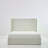 Upholstered Wingback Bed / Platform Bed Frame / 52.3" High Headboard