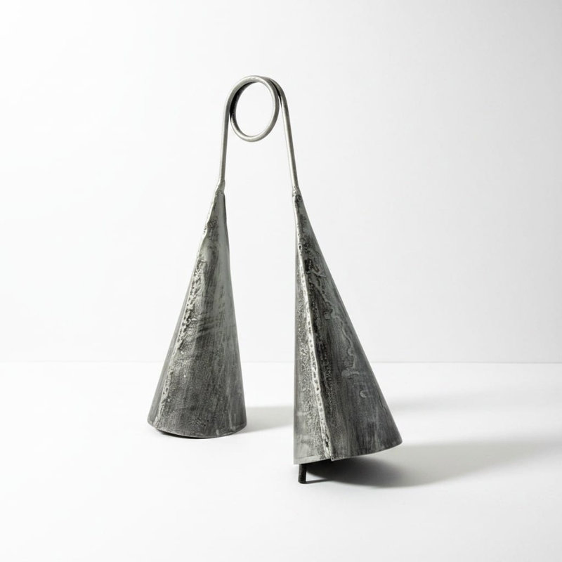 Sonnettes moyennes en argent antique, Antique Silver