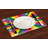 Polyester Abstract Rectangle Placemat