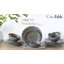 Orient Mandala Piece Porcelain China Dinnerware Set - Service for 6