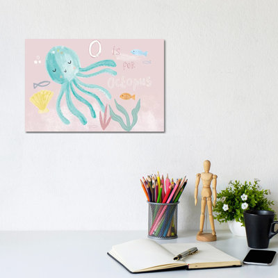 Everyday Under The Sea II by Lisa Barlow - Wrapped Canvas Print