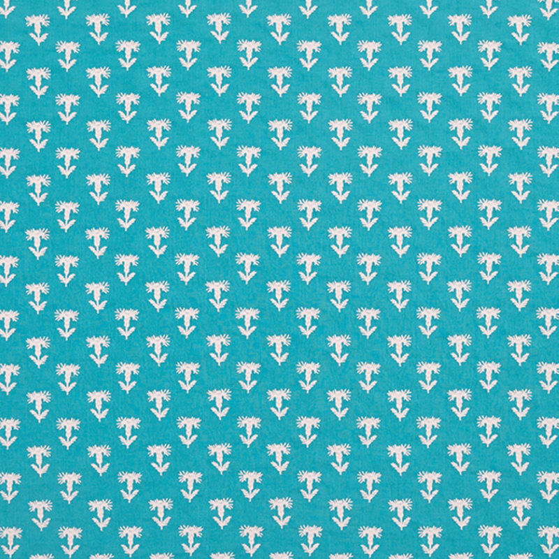 Festival Color Inpardo Fabric, Aqua