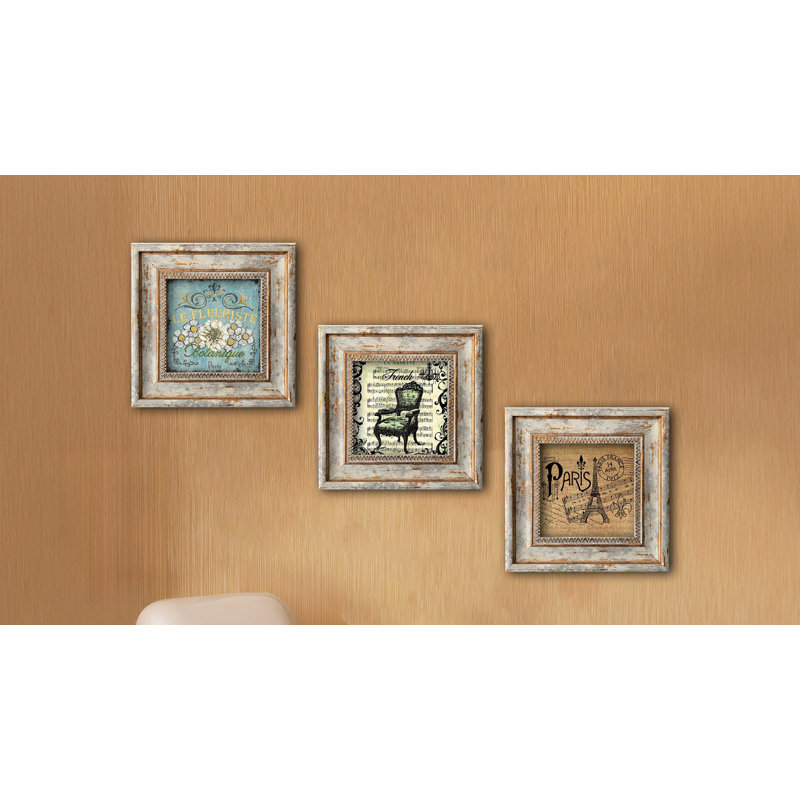 Stylish Decorative Framed Painting Set (3 Pieces), Modern Art, 7.9 x 7.9 inches Each | 100% MDF, Thickness: 0.1 inches | Perfect for Living Room, Bedroom & Office Décor, Unique Design Enhances Any Space