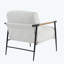 Chaise longue de loisirs en velours noir-1739656675