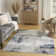 Leuchte Grey Navy Modern Indoor Rug