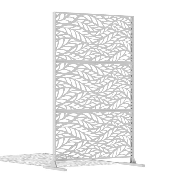 Red Privacy Screen 44 In outdoor privacy screen 44.6
