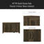Armoire à chaussures 3 portes 45 po l 50 po