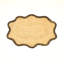 Scalloped Jute Braided Placemat - Natural Finish, 51 × 36 cm-288759344