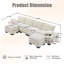 Canapé modulaire rembourré Comfy-930008551