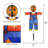 Pumpkin Scarecrow Ground Ball Spinner