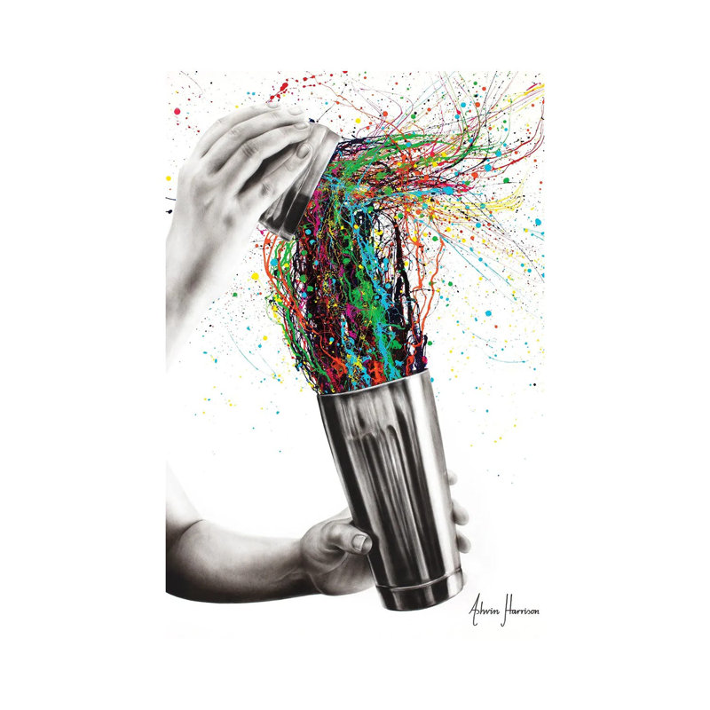 " Shake It " by Ashvin Harrison, No Matte, 26'' H x 18'' W x 1.5'' D, Wrapped Canvas