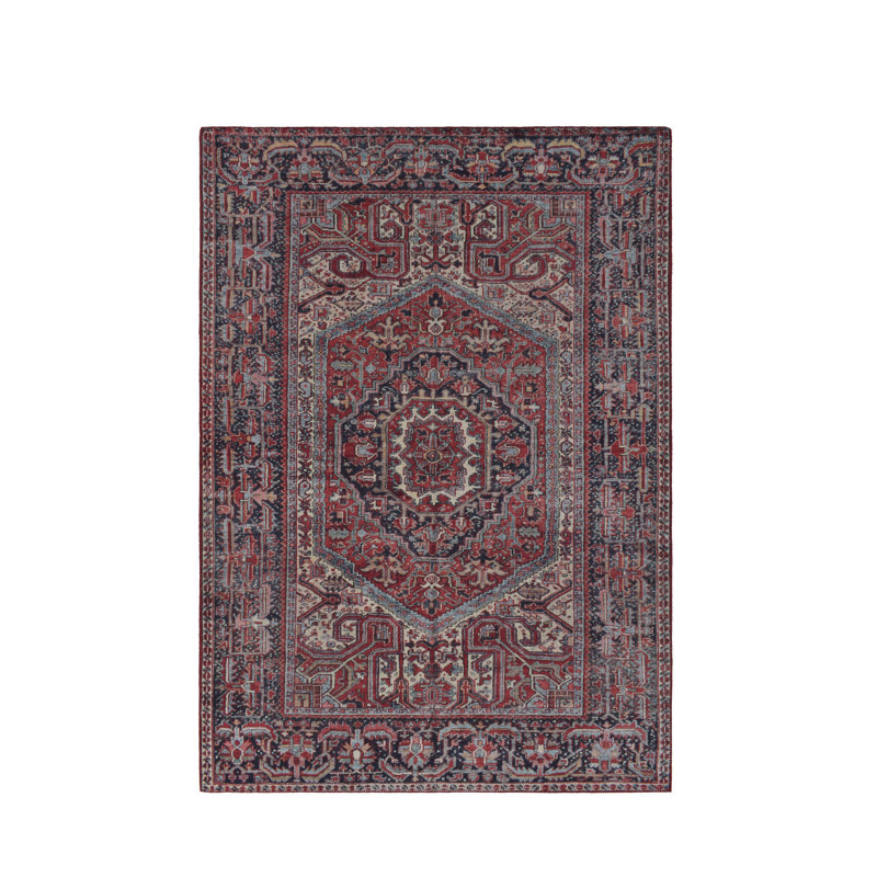 Alesio Oriental Machine Printed Area Rug, Rectangle 120 x 180cm