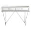 Reardon 120cm Glass Top Console Table