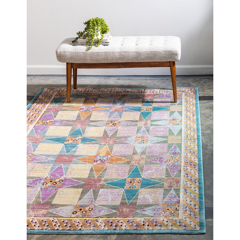 Tapis beige Donminique, Rectangle 7 pi x 10 pi