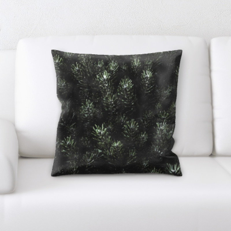 Microsuede Reversible Throw Pillow