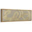 «Neutral Cream Abstract Loop Form on Natural Beige», impression murale sur toile encadrée-133022308-133022306