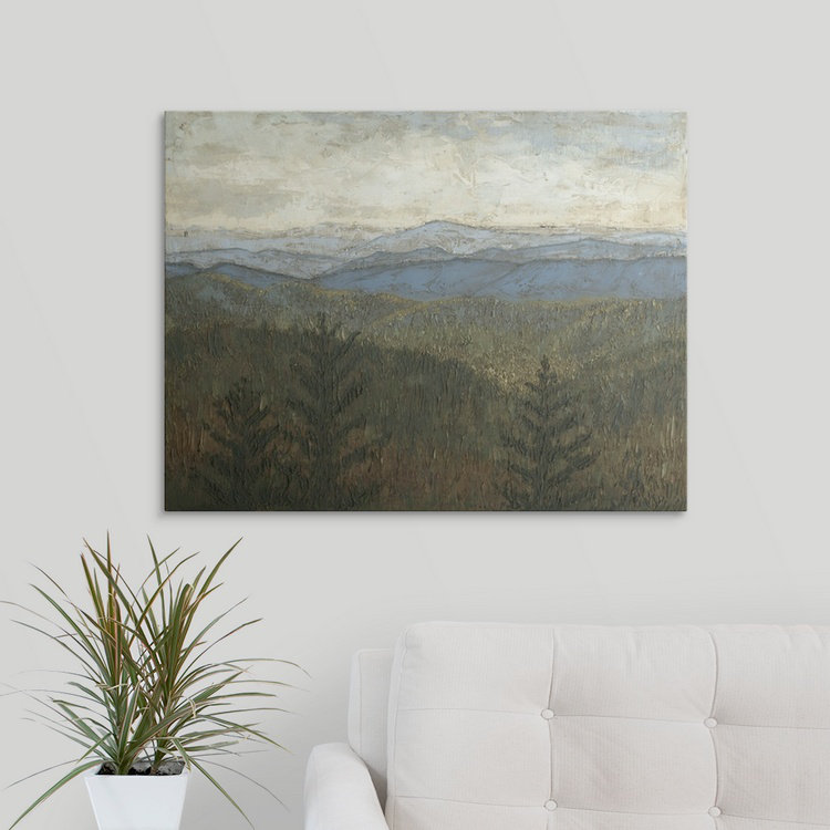 Siraj Ridge View I by Megan Meagher - Print, 27" H x 36" W x 1.5" D, Canvas