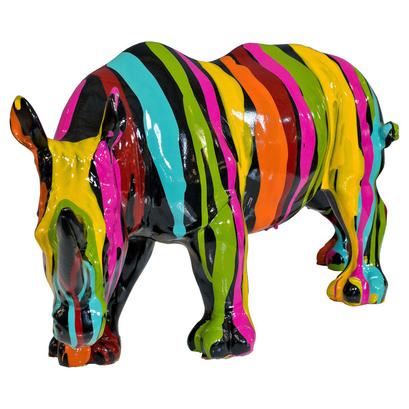 Adrihanna Animals Figurines & Sculptures, Black