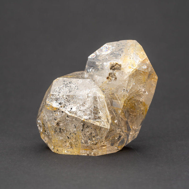 Grappe de quartz Herkimer du comté de Herkimer, New York (164,8 grammes)