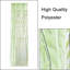 Paire de rideaux transparents en polyester Mapleview