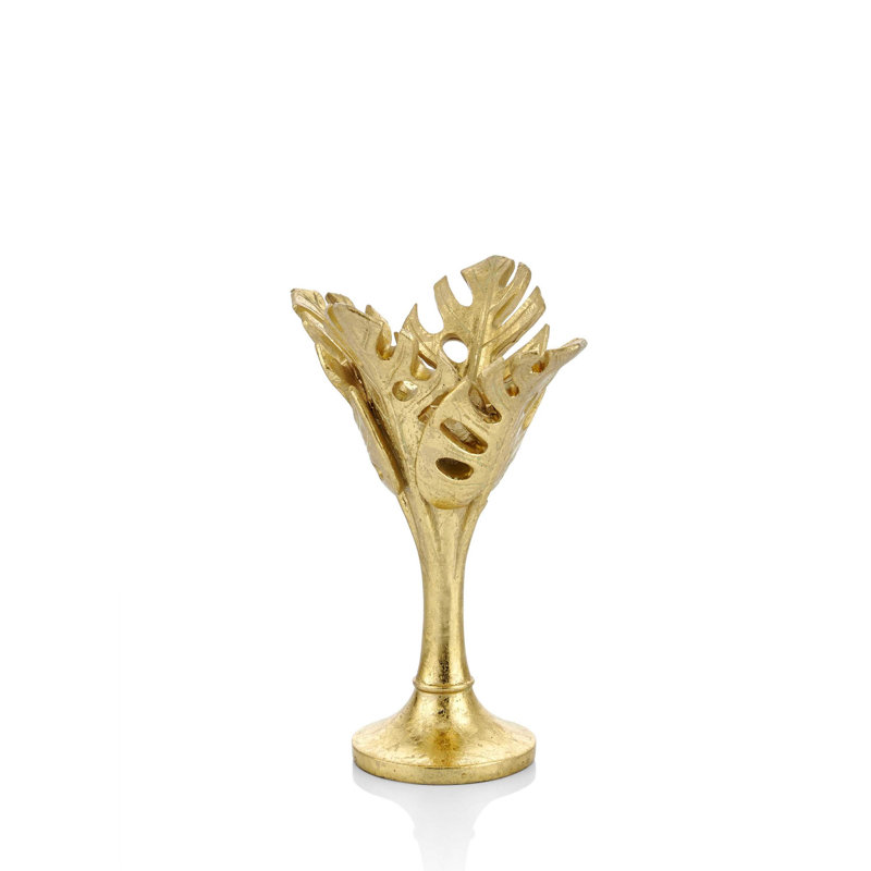 7.9'' H Plastic / Acrylic Tabletop Candlestick