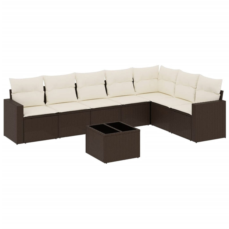 Ensemble de canapé de jardin Vidaxl