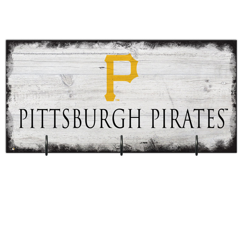 3 - Hook Wall Mounted Coat Rack, Pirates