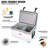 52QT Insulated Portable Hard Cooler - Holds 50 Cans, 6-Day Ice Retention with Heavy Duty Handle - Leak-Proof Ice Chest for Camping, Beach, Picnic & Outdoor Travel