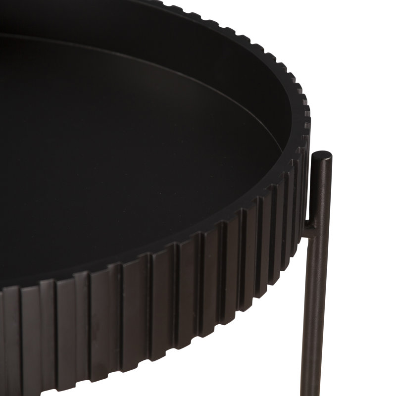 Tables gigognes Treyton, Noir mat