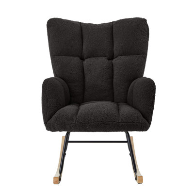 Rocking Chair Teddy Upholstered