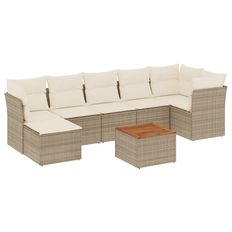 Ensemble de canapé de jardin Vidaxl