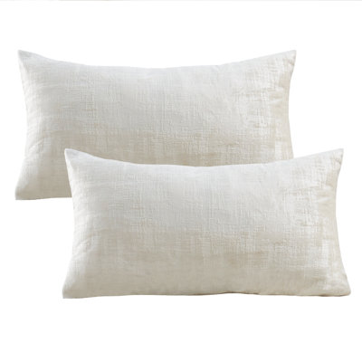 Textured Velvet Textured Rectangular Pillow Cover
