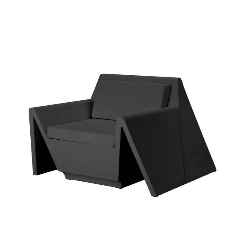 Rest - Resin Lounge Chair - Basic, Black