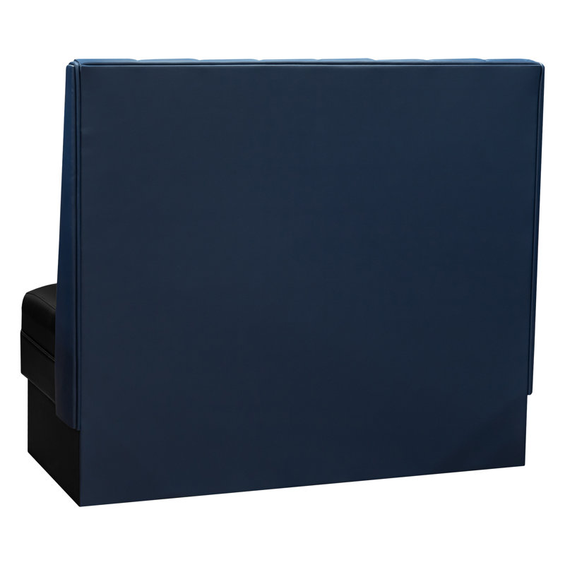 Banquette murale pour 2 personnes, Bleu académie